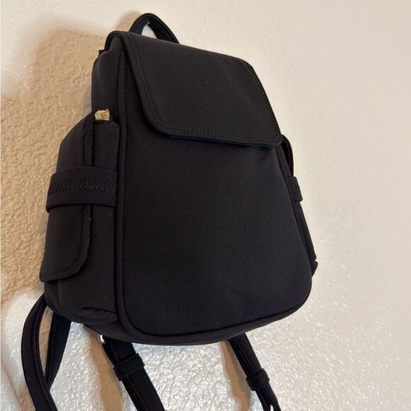 New 90s vintage Black nylon Y2K Mini Backpack main image 4